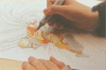 Masashi Kishimoto Drawing Naruto