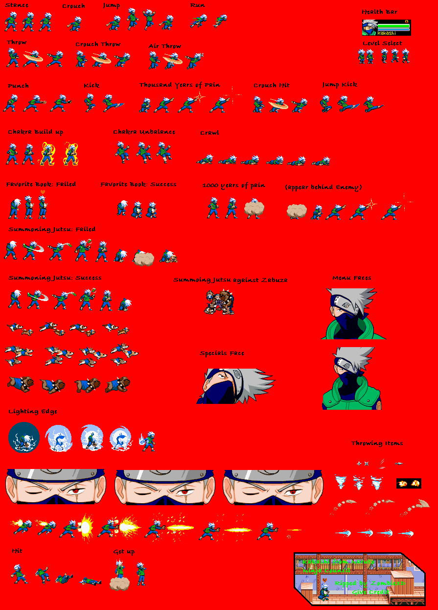 Naruto Sprites | Naruto HQ