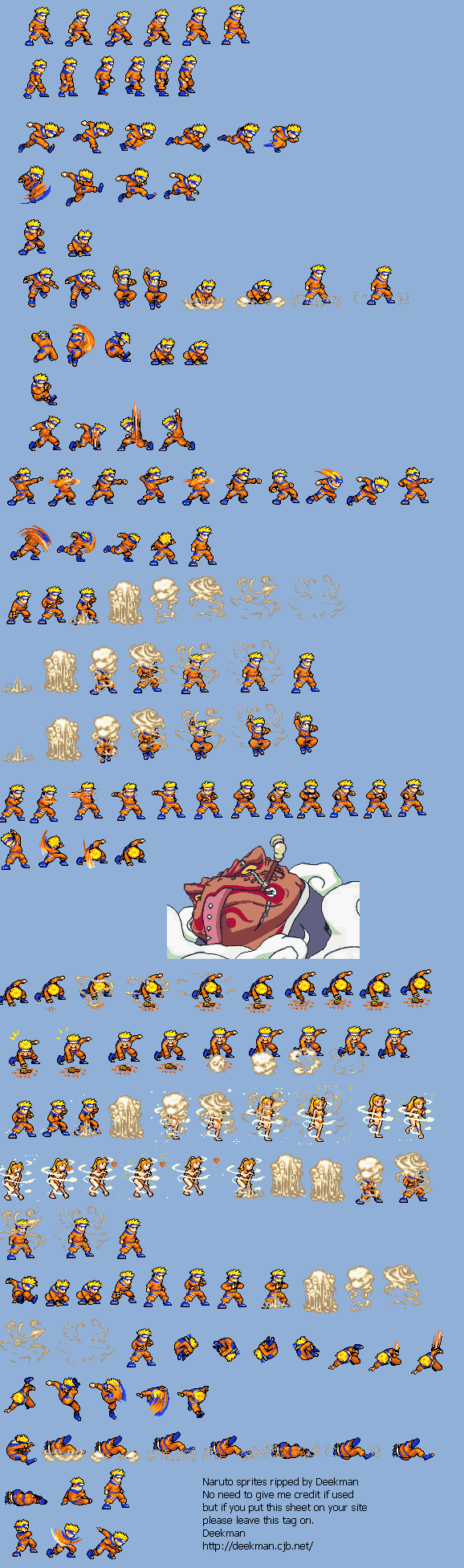 Naruto Sprites.