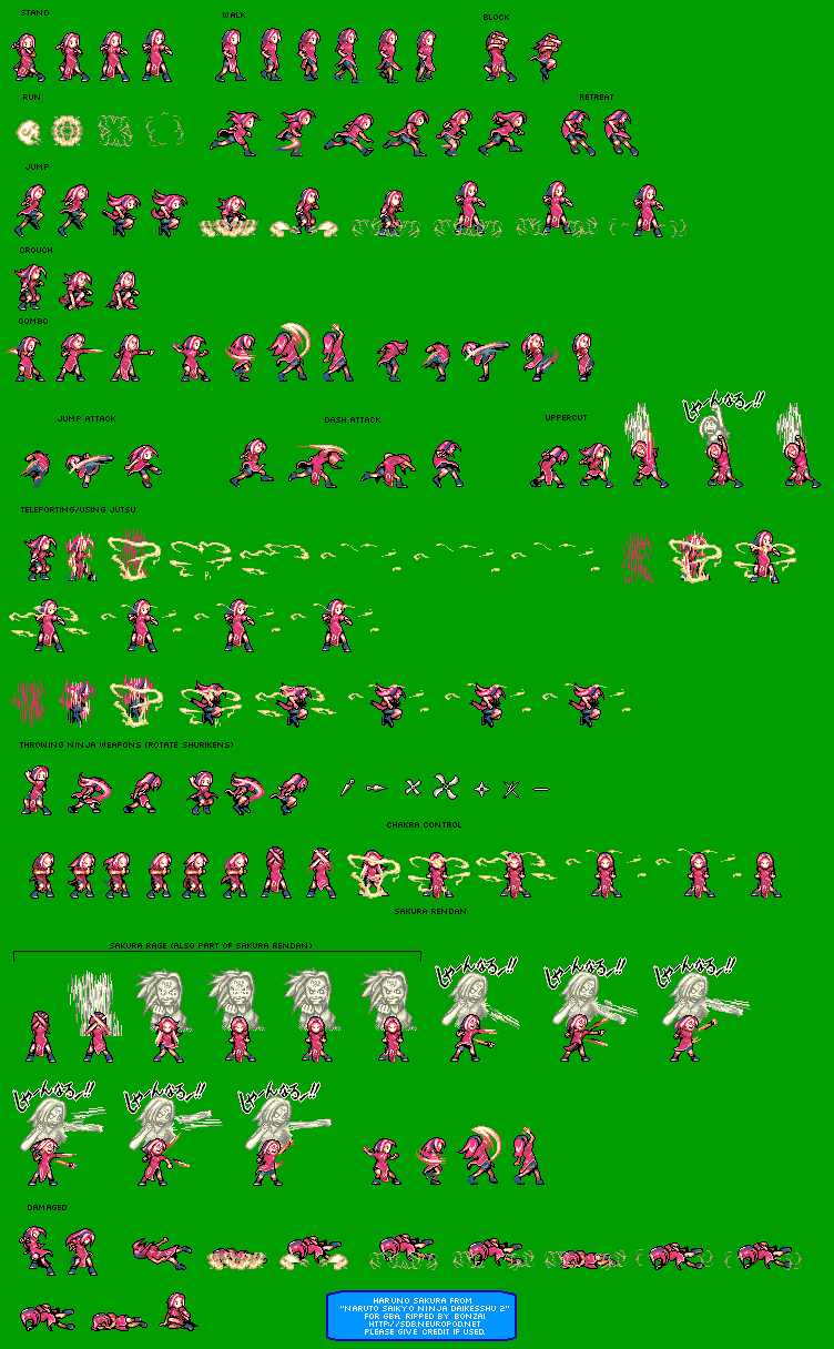 Sprites Naruto